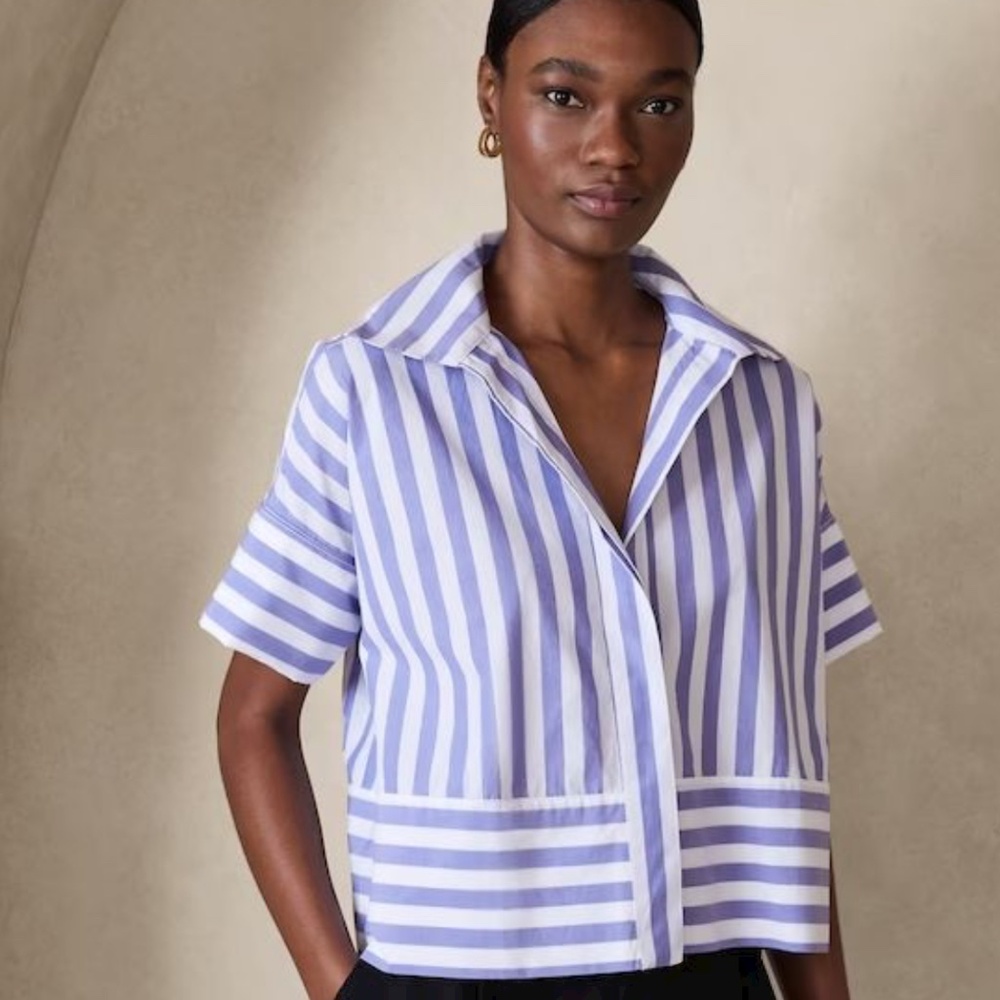 Banana Republic Laurel French Cuff Shirt